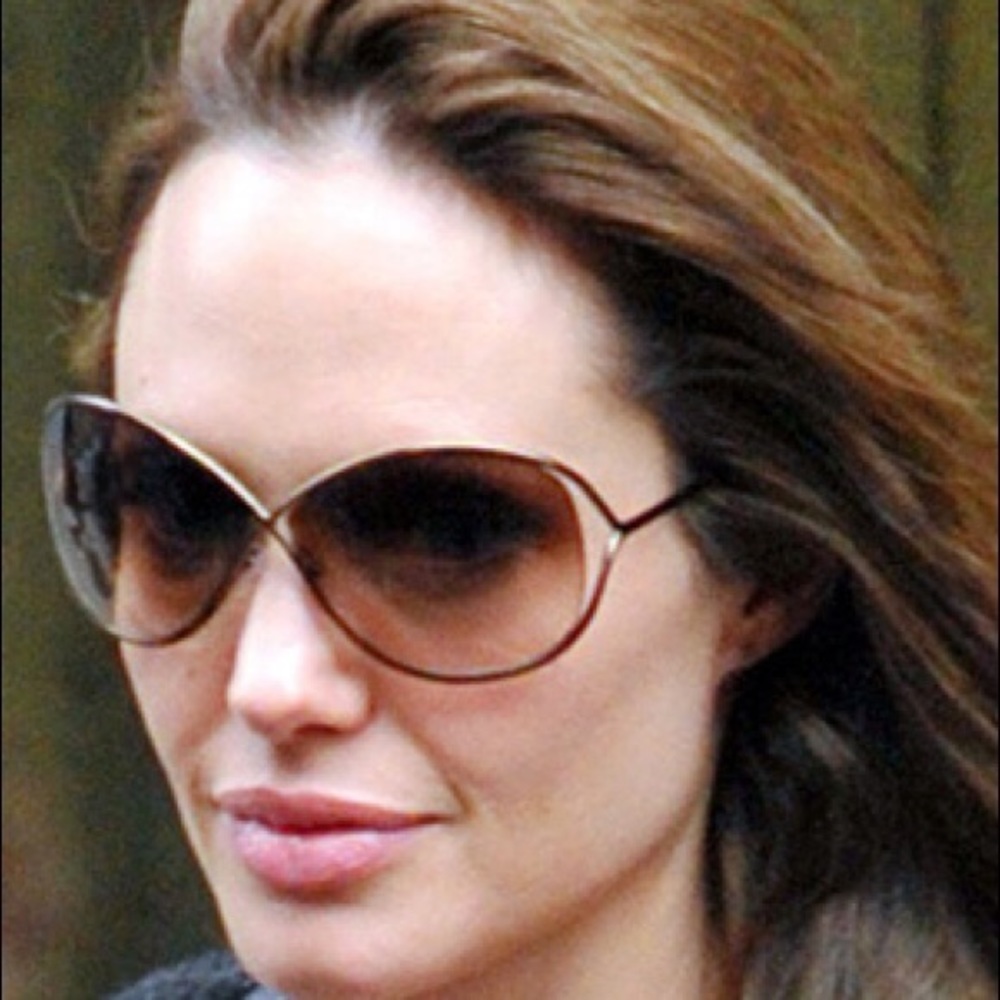 Authentic Tom Ford Miranda gold sunglasses